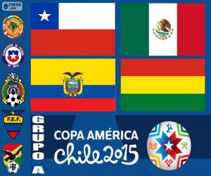 пазл Группа А, Кубок Америки 2015